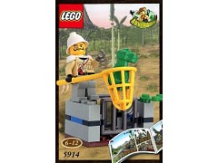 Конструктор LEGO (ЛЕГО) Adventurers 5914  Sam Sanister and Baby T