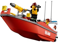 Конструктор LEGO (ЛЕГО) City 60005 Пожарный катер Fire Boat