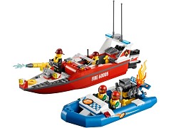 Конструктор LEGO (ЛЕГО) City 60005 Пожарный катер Fire Boat