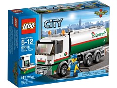 Конструктор LEGO (ЛЕГО) City 60016  Tanker Truck