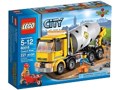 Конструктор LEGO (ЛЕГО) City 60018  Cement Mixer