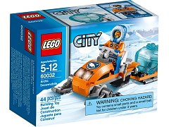 Конструктор LEGO (ЛЕГО) City 60032 Арктический снегоход Arctic Snowmobile