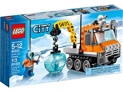 Конструктор LEGO (ЛЕГО) City 60033 Арктический вездеход Arctic Ice Crawler