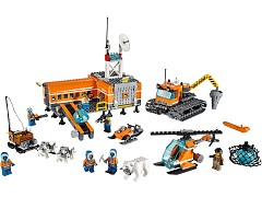 Конструктор LEGO (ЛЕГО) City 60036 Арктическая база Arctic Base Camp