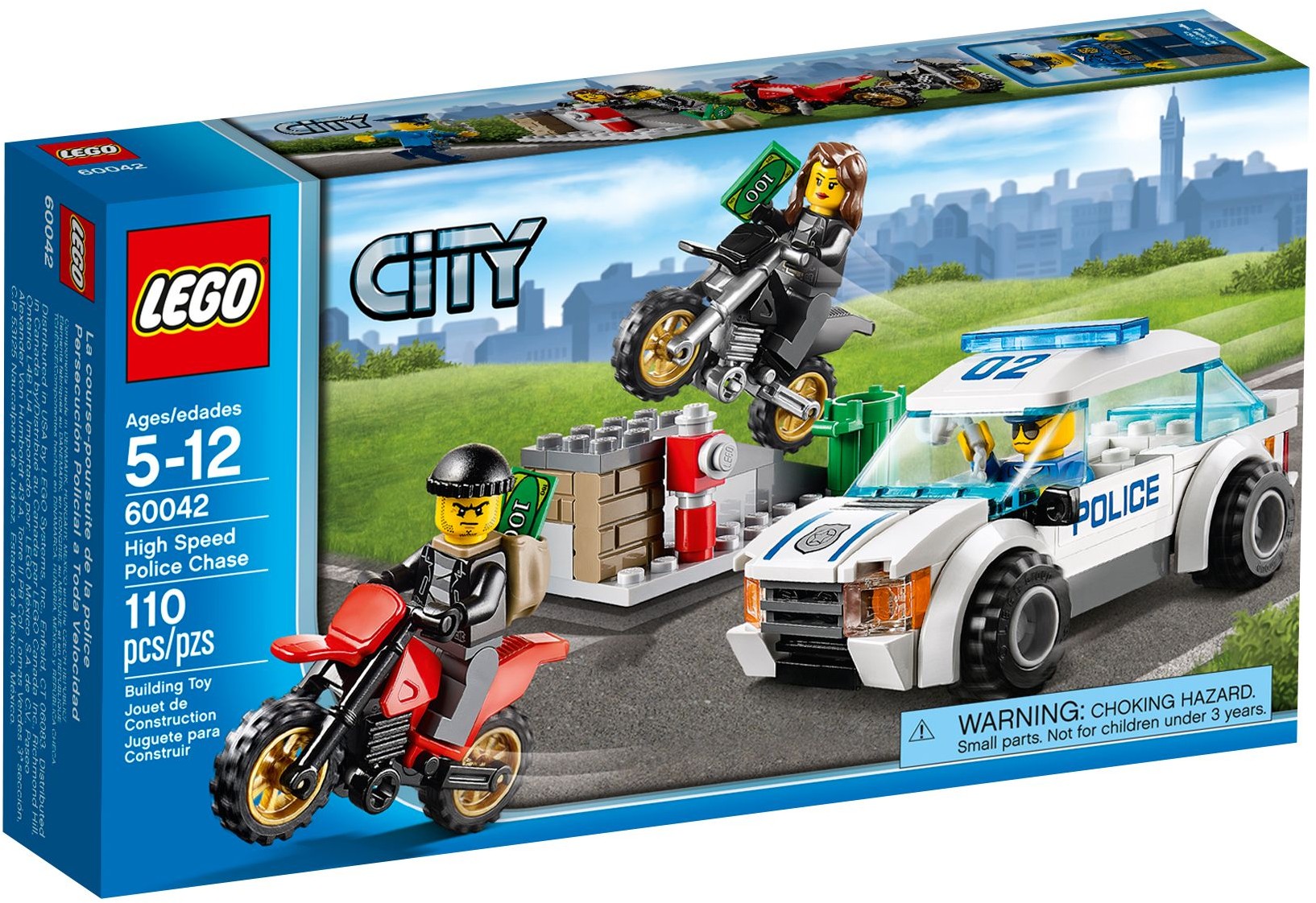 High Speed Police Chase 60042 City LEGO