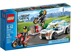 Конструктор LEGO (ЛЕГО) City 60042  High Speed Police Chase