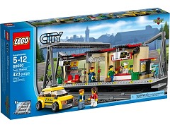 Конструктор LEGO (ЛЕГО) City 60050 Железнодорожная станция Train Station