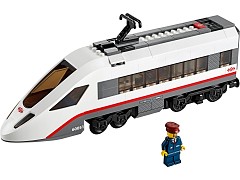 Конструктор LEGO (ЛЕГО) City 60051  High-speed Passenger Train