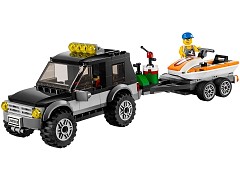Конструктор LEGO (ЛЕГО) City 60058  SUV with Watercraft