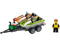 Конструктор LEGO (ЛЕГО) City 60058  SUV with Watercraft