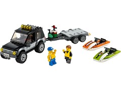 Конструктор LEGO (ЛЕГО) City 60058  SUV with Watercraft