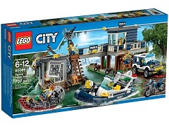 Конструктор LEGO (ЛЕГО) City 60069 Болотный полицейский участок Swamp Police Station