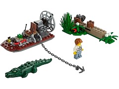 Конструктор LEGO (ЛЕГО) City 60069 Болотный полицейский участок Swamp Police Station