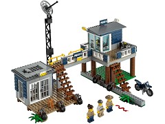 Конструктор LEGO (ЛЕГО) City 60069 Болотный полицейский участок Swamp Police Station