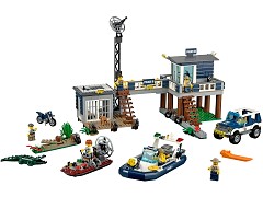 Конструктор LEGO (ЛЕГО) City 60069 Болотный полицейский участок Swamp Police Station