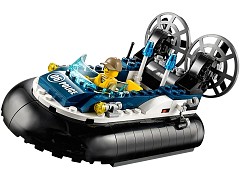 Конструктор LEGO (ЛЕГО) City 60071 Полицейский корабль на воздушной подушке Hovercraft Arrest