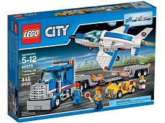 Конструктор LEGO (ЛЕГО) City 60079  Training Jet Transporter