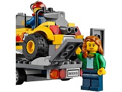 Конструктор LEGO (ЛЕГО) City 60082 Перевозчик песчаного багги Dune Buggy Trailer