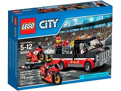 Конструктор LEGO (ЛЕГО) City 60084 Перевозчик гоночных мотоциклов Racing Bike Transporter
