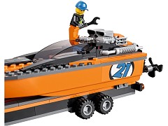 Конструктор LEGO (ЛЕГО) City 60085  4x4 with Powerboat