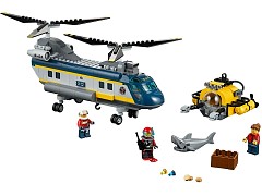 Конструктор LEGO (ЛЕГО) City 60093 Вертолет исследователей моря Deep Sea Helicopter