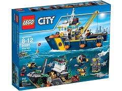 Конструктор LEGO (ЛЕГО) City 60095 Корабль исследователей морских глубин Deep Sea Exploration Vessel