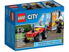 Конструктор LEGO (ЛЕГО) City 60105 Пожарный квадроцикл Fire ATV