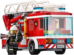 Конструктор LEGO (ЛЕГО) City 60107 Пожарный автомобиль с лестницей Fire Ladder Truck