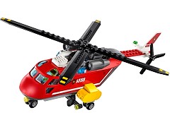 Конструктор LEGO (ЛЕГО) City 60108 Пожарная команда быстрого реагирования Fire Response Unit
