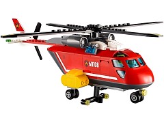 Конструктор LEGO (ЛЕГО) City 60108 Пожарная команда быстрого реагирования Fire Response Unit