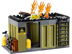 Конструктор LEGO (ЛЕГО) City 60108 Пожарная команда быстрого реагирования Fire Response Unit