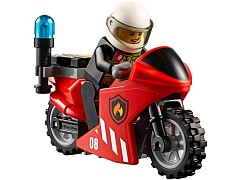 Конструктор LEGO (ЛЕГО) City 60108 Пожарная команда быстрого реагирования Fire Response Unit