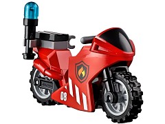 Конструктор LEGO (ЛЕГО) City 60108 Пожарная команда быстрого реагирования Fire Response Unit