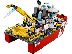 Конструктор LEGO (ЛЕГО) City 60109 Пожарный катер Fire Boat