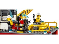 Конструктор LEGO (ЛЕГО) City 60109 Пожарный катер Fire Boat