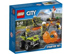 Конструктор LEGO (ЛЕГО) City 60120 Набор для начинающих «Исследователи вулканов» Volcano Starter Set