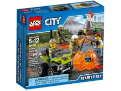 Конструктор LEGO (ЛЕГО) City 60120 Набор для начинающих «Исследователи вулканов» Volcano Starter Set