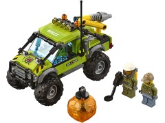 Конструктор LEGO (ЛЕГО) City 60121 Грузовик исследователей вулканов Volcano Exploration Truck