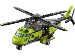 Конструктор LEGO (ЛЕГО) City 60123 Грузовой вертолёт исследователей вулканов Volcano Supply Helicopter