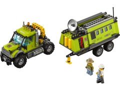 Конструктор LEGO (ЛЕГО) City 60124 База исследователей вулканов Volcano Exploration Base