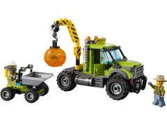 Конструктор LEGO (ЛЕГО) City 60124 База исследователей вулканов Volcano Exploration Base