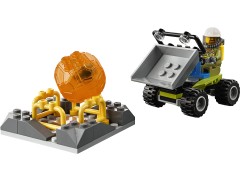 Конструктор LEGO (ЛЕГО) City 60124 База исследователей вулканов Volcano Exploration Base