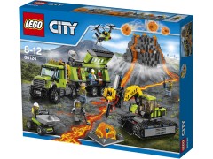 Конструктор LEGO (ЛЕГО) City 60124 База исследователей вулканов Volcano Exploration Base