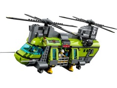 Конструктор LEGO (ЛЕГО) City 60125 Тяжёлый транспортный вертолёт «Вулкан» Volcano Heavy-Lift Helicopter