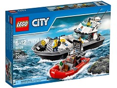 Конструктор LEGO (ЛЕГО) City 60129 Полицейский патрульный катер Police Patrol Boat