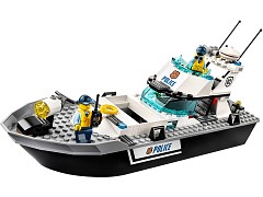 Конструктор LEGO (ЛЕГО) City 60129 Полицейский патрульный катер Police Patrol Boat