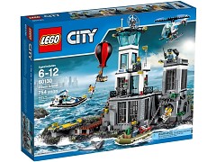 Конструктор LEGO (ЛЕГО) City 60130 Остров-тюрьма Prison Island