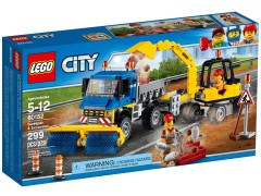 Конструктор LEGO (ЛЕГО) City 60152 Уборочная техника Sweeper & Excavator