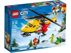 Конструктор LEGO (ЛЕГО) City 60179 Вертолет скорой помощи Ambulance Helicopter