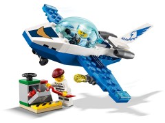 Конструктор LEGO (ЛЕГО) City 60206 Воздушная полиция, патрульный самолет Jet Patrol